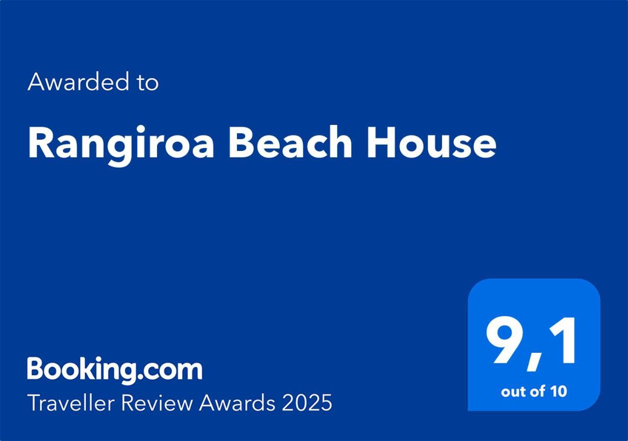 Rangiroa Beach House Avatoru 外观 照片